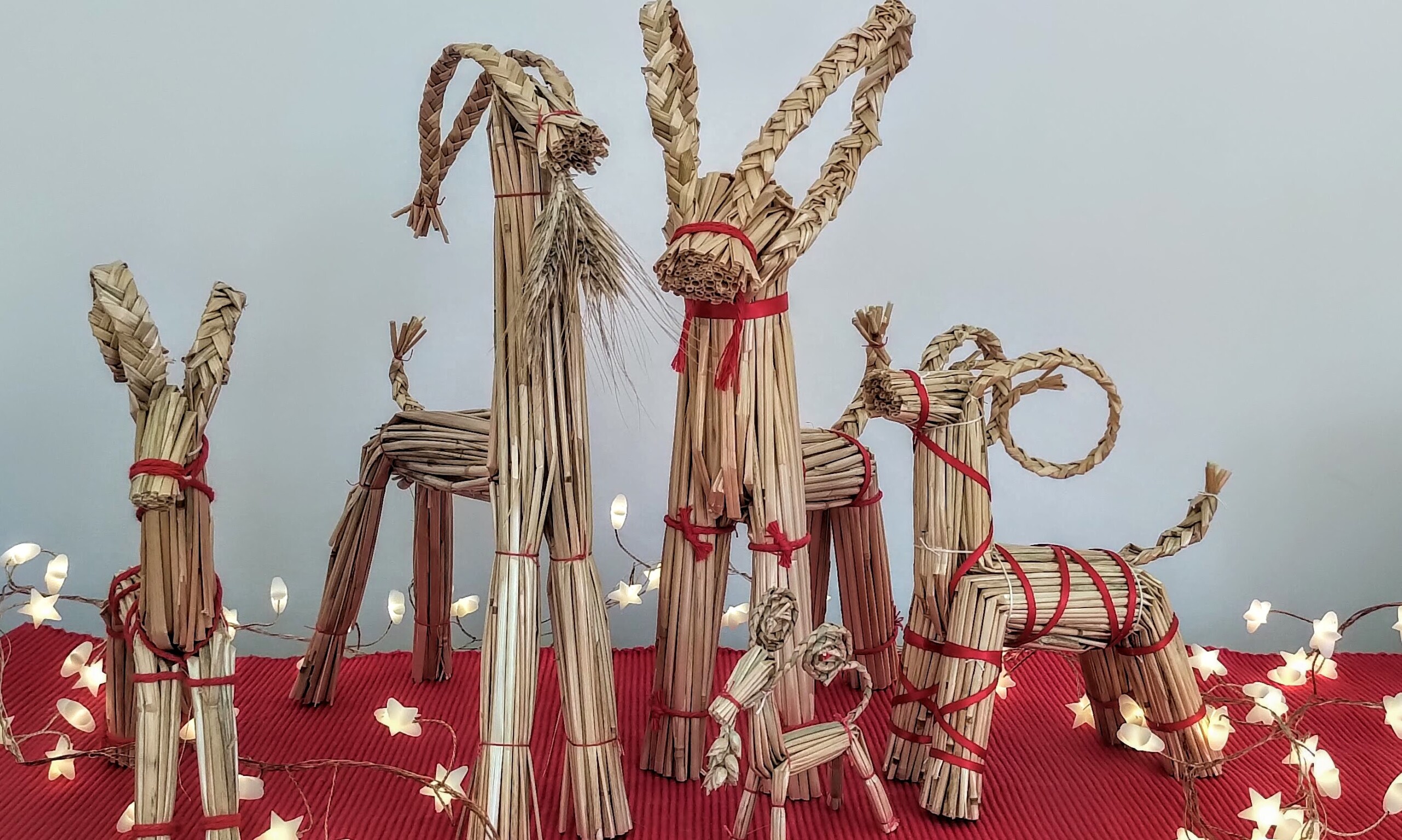 Make Scandinavian Straw Goat (Julbock) Workshop