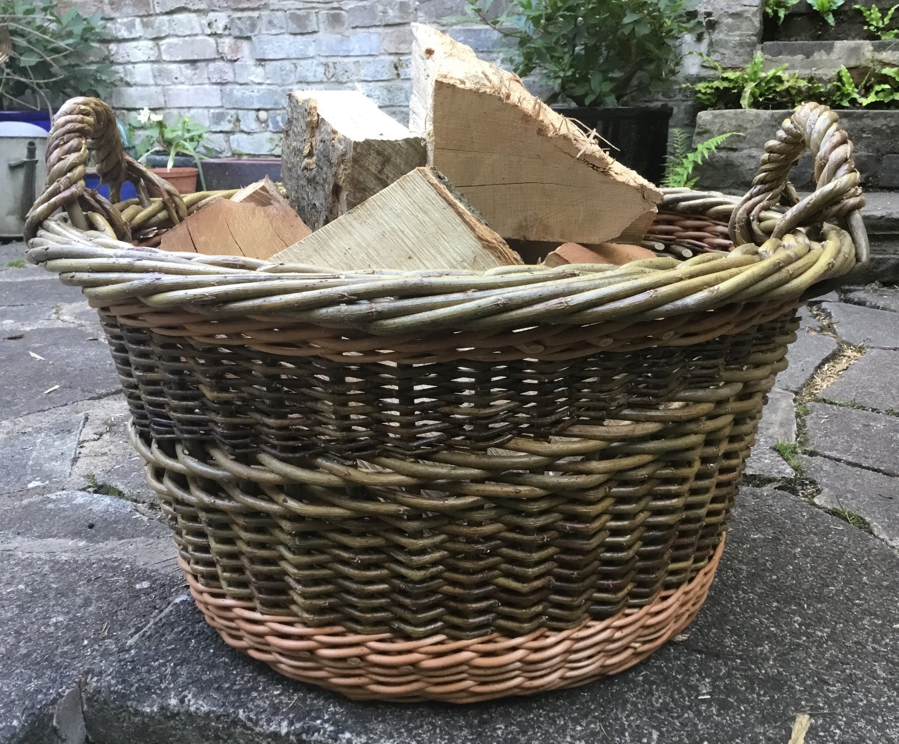 Willow log basket workshop – for experienced weavers