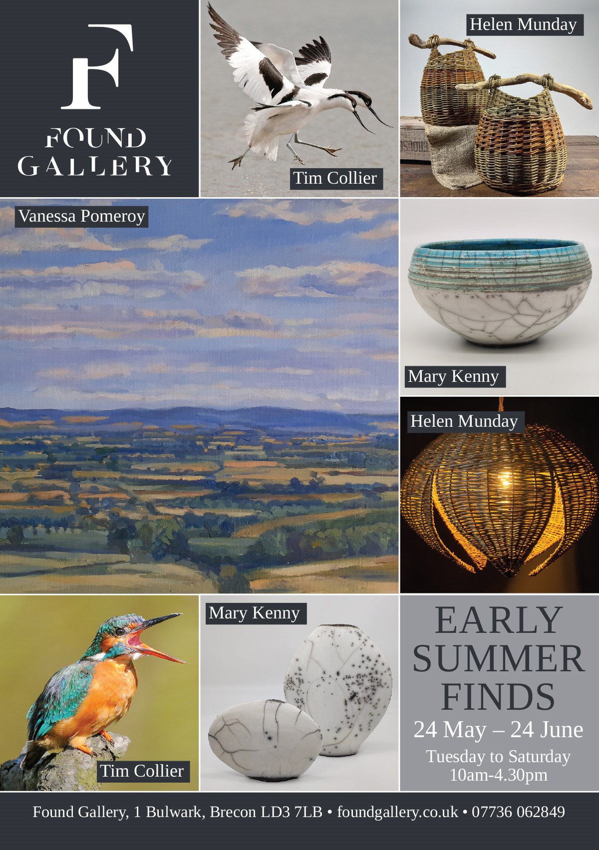 Early Summer Finds, Found Gallery, Brecon.