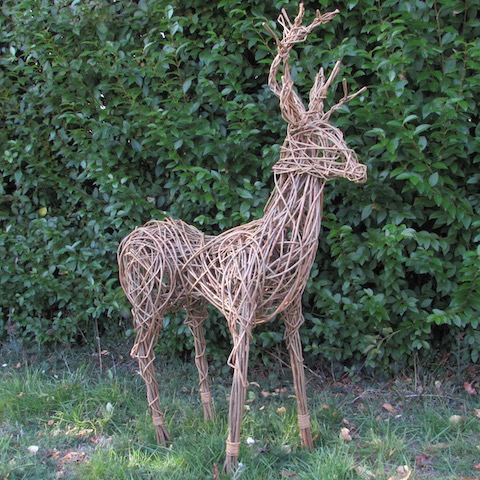 Reindeer Sculpture Willow Workshop Saturday 11th November