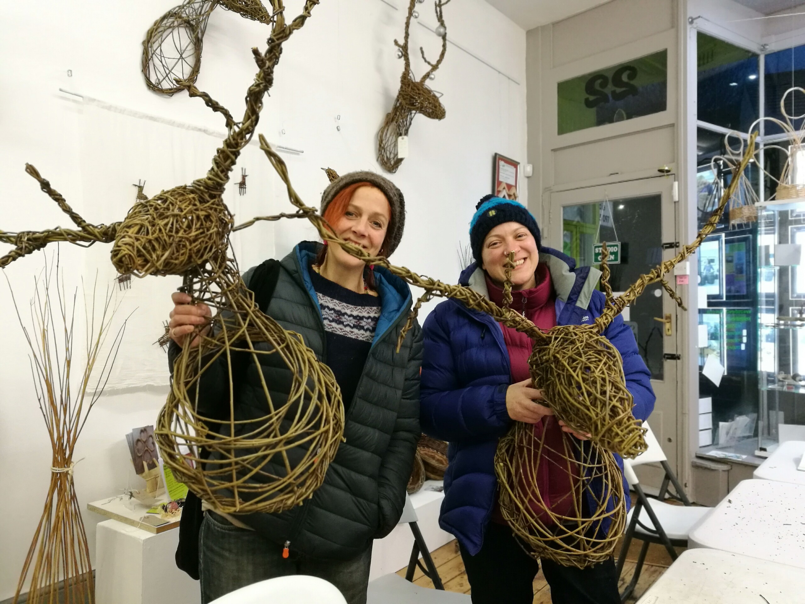 Willow Ethical Trophy Stag Head Sculpture Course with Joe Gregory – Friday 6th October 2023