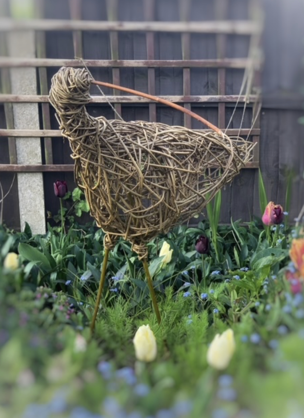 Willow Curlew sculpture course with Joe Gregory