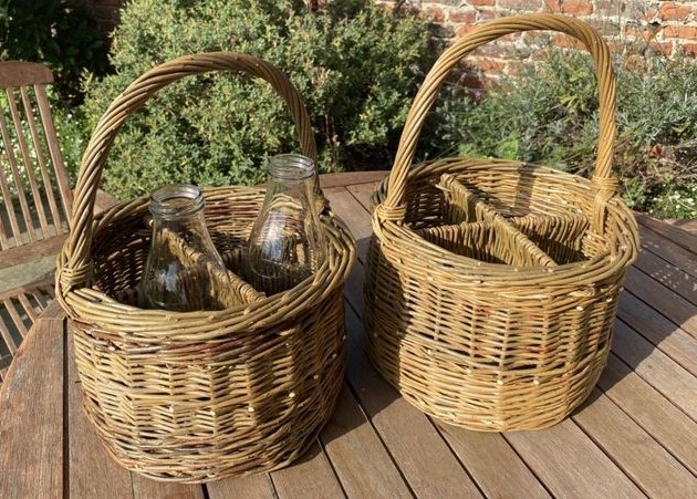 Round Bottle Basket with Jane Chapman at Broadrake