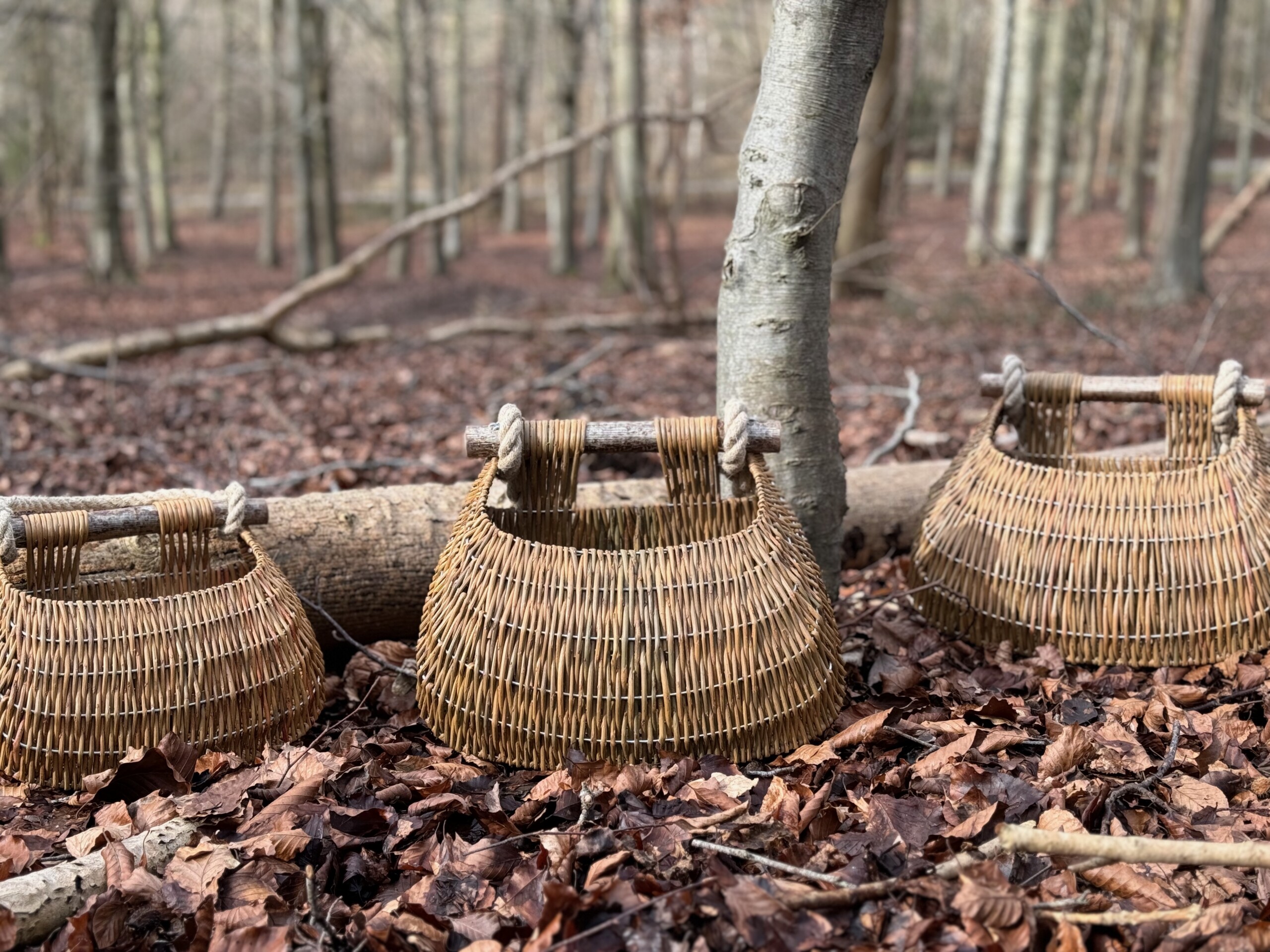 Guernsey baskets courses at Makers Barn Petworth 1-2 August 2025