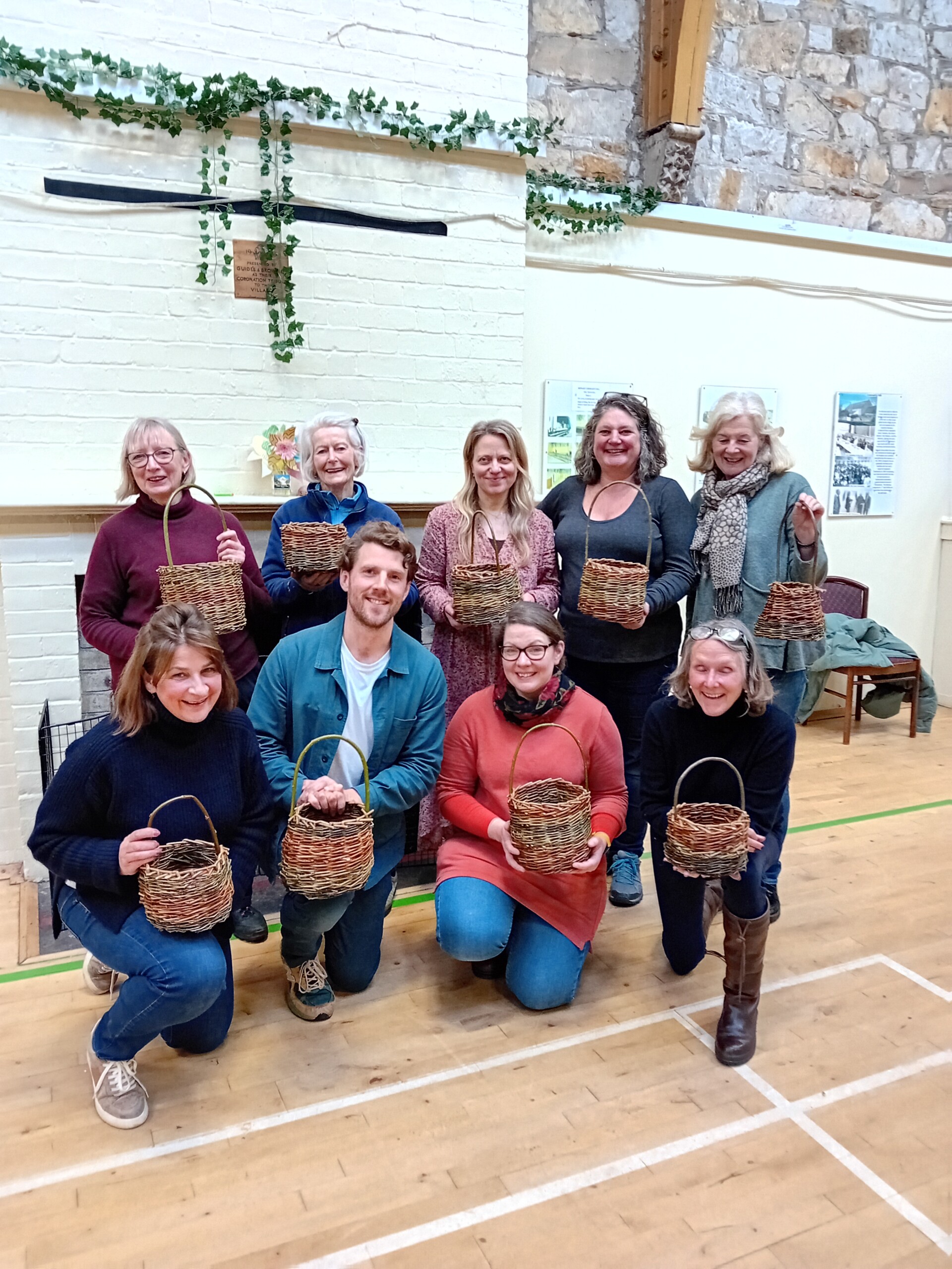 Willow Basket making workshop day