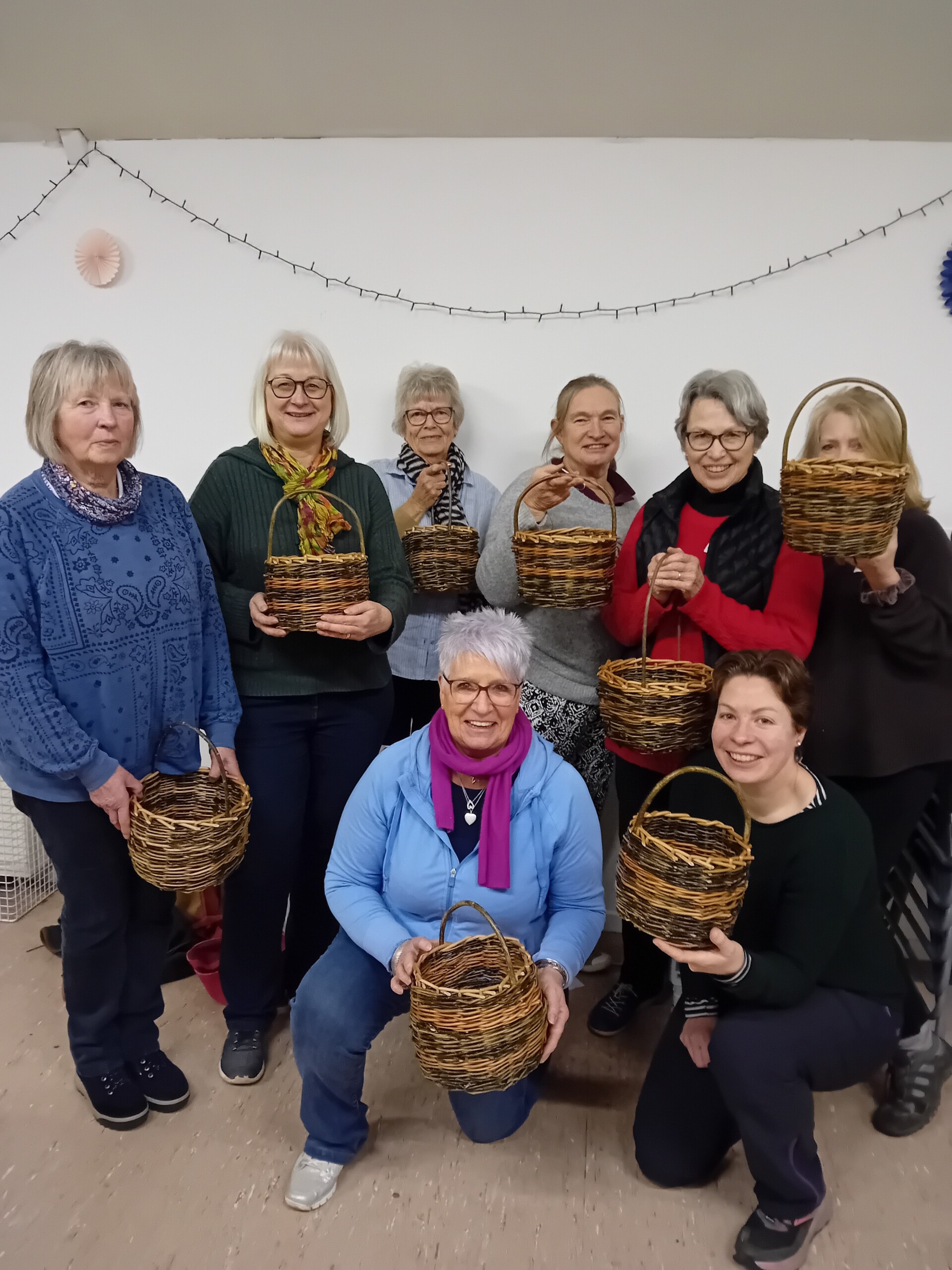 Willow Basket making workshop day