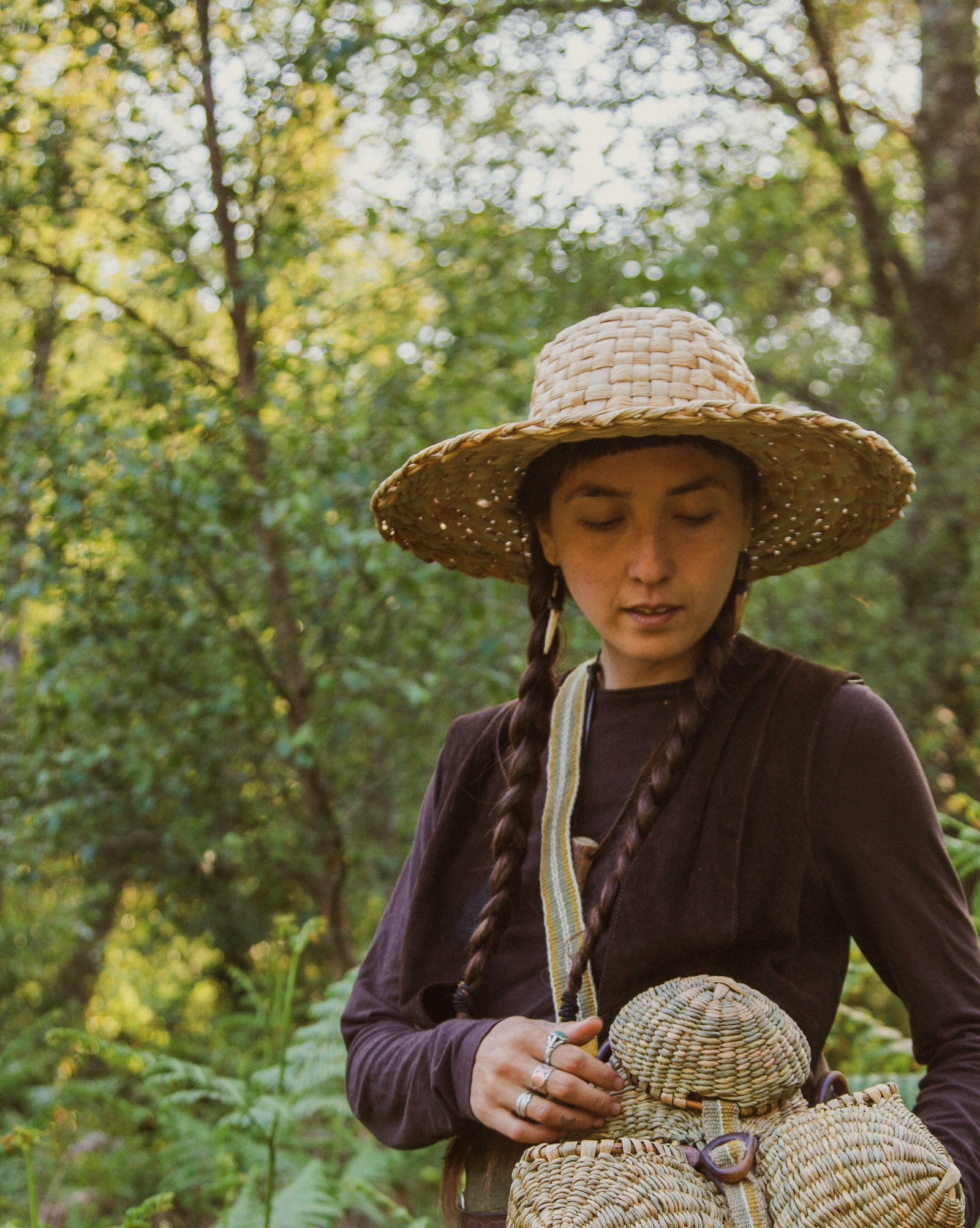 Rush Hat workshop with Elizabeth Crawford