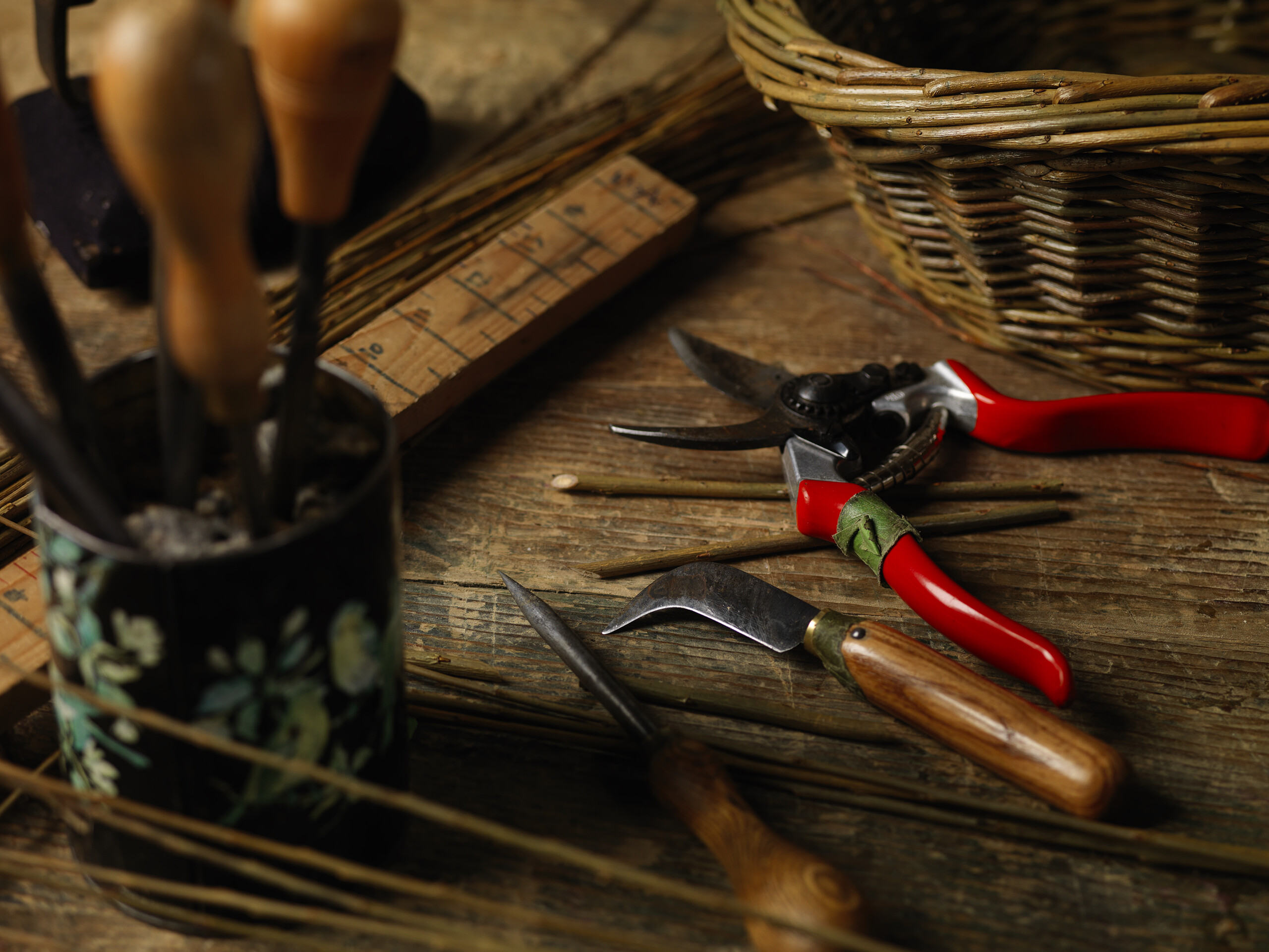 Trug Basketmaking – Anna Liebmann at Ellekers Wood