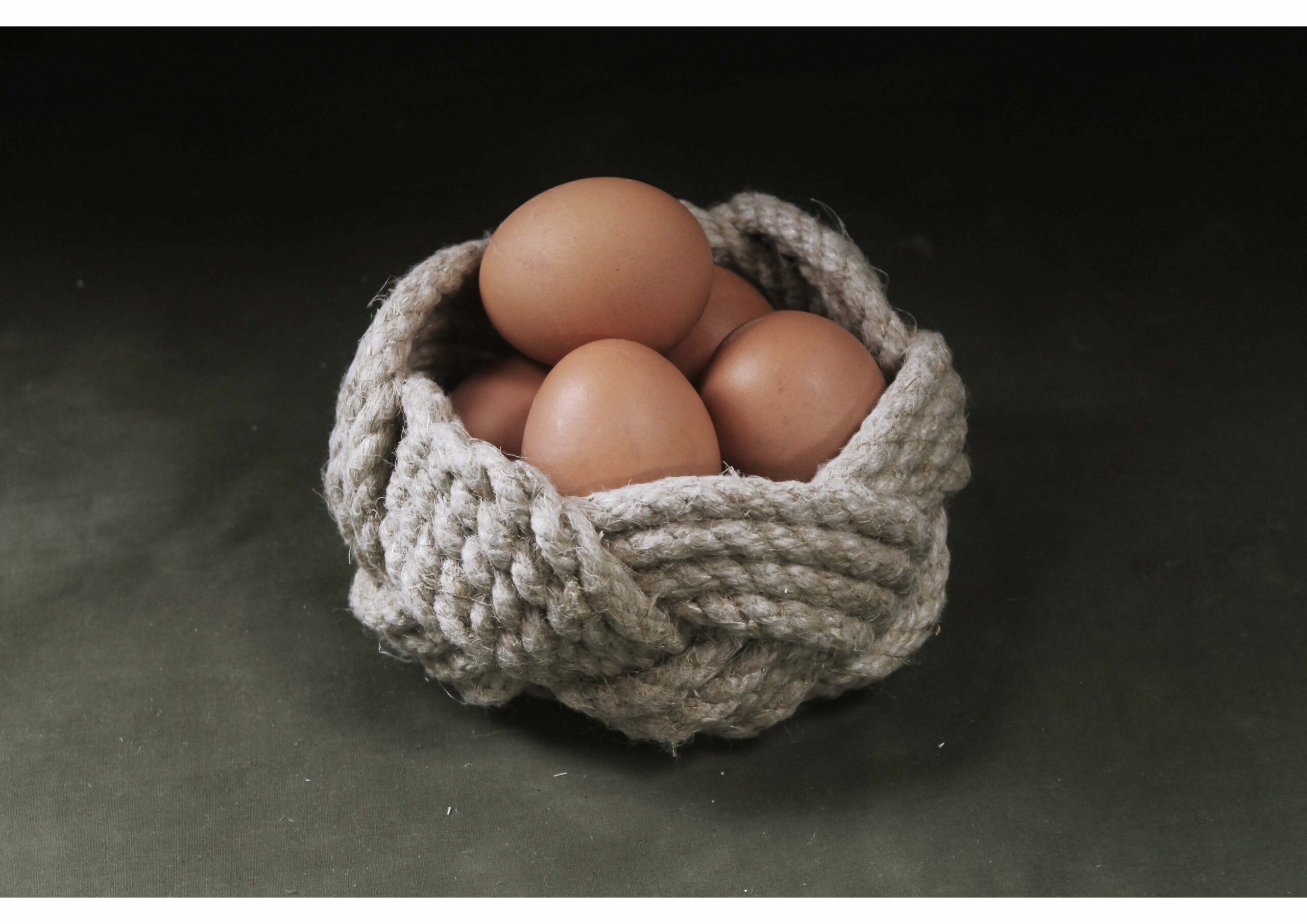 Celtic knot rope trivets and baskets with Laurence Knoop