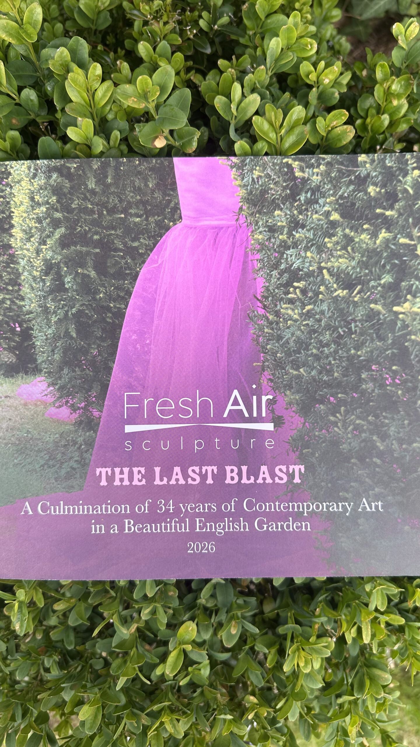 Fresh Air Sculpture ‘The Last Blast’