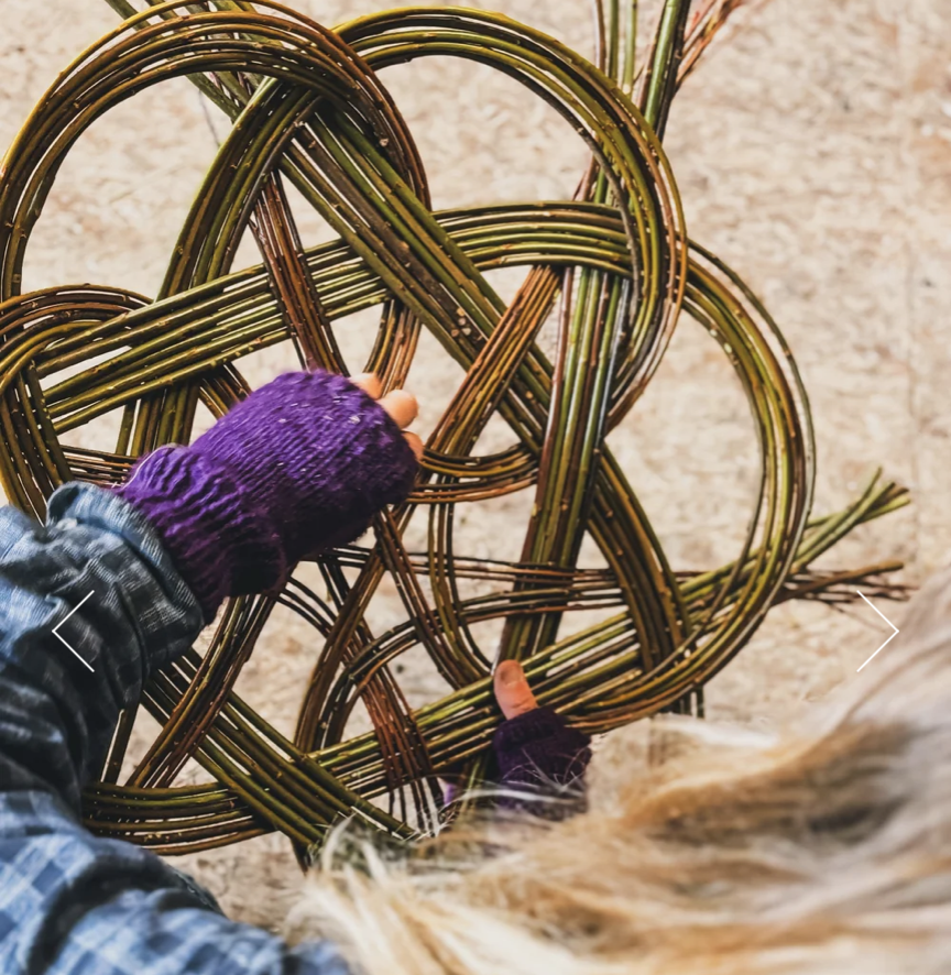 Celtic Tray – Willow Workshop