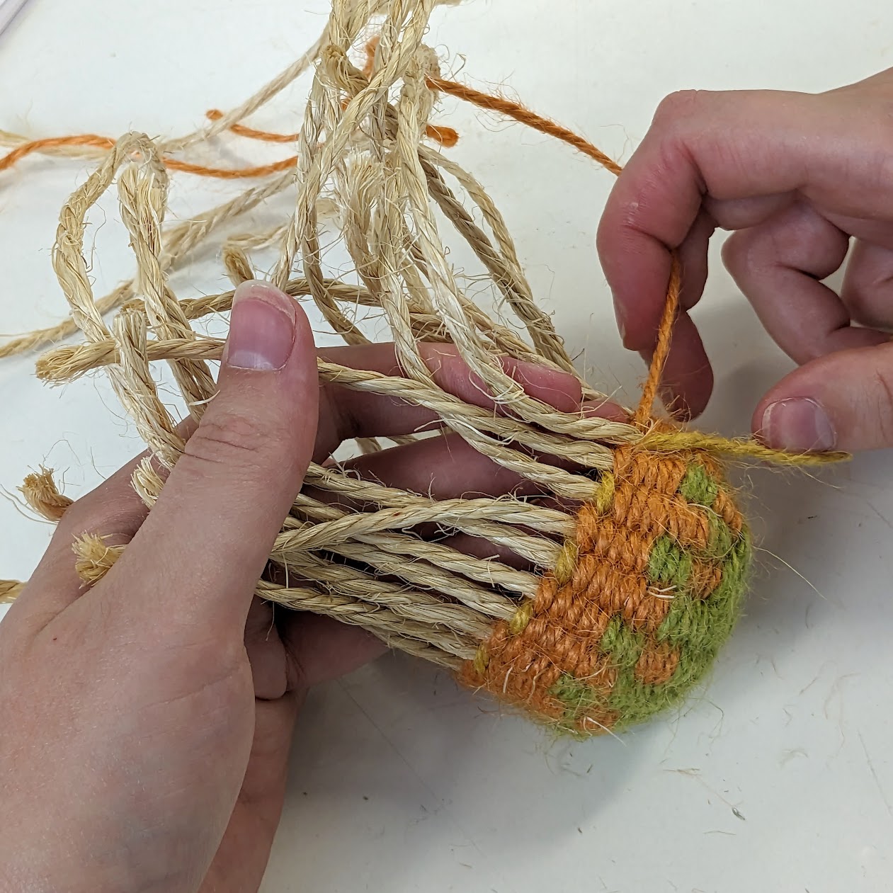 Twined basketry – all levels