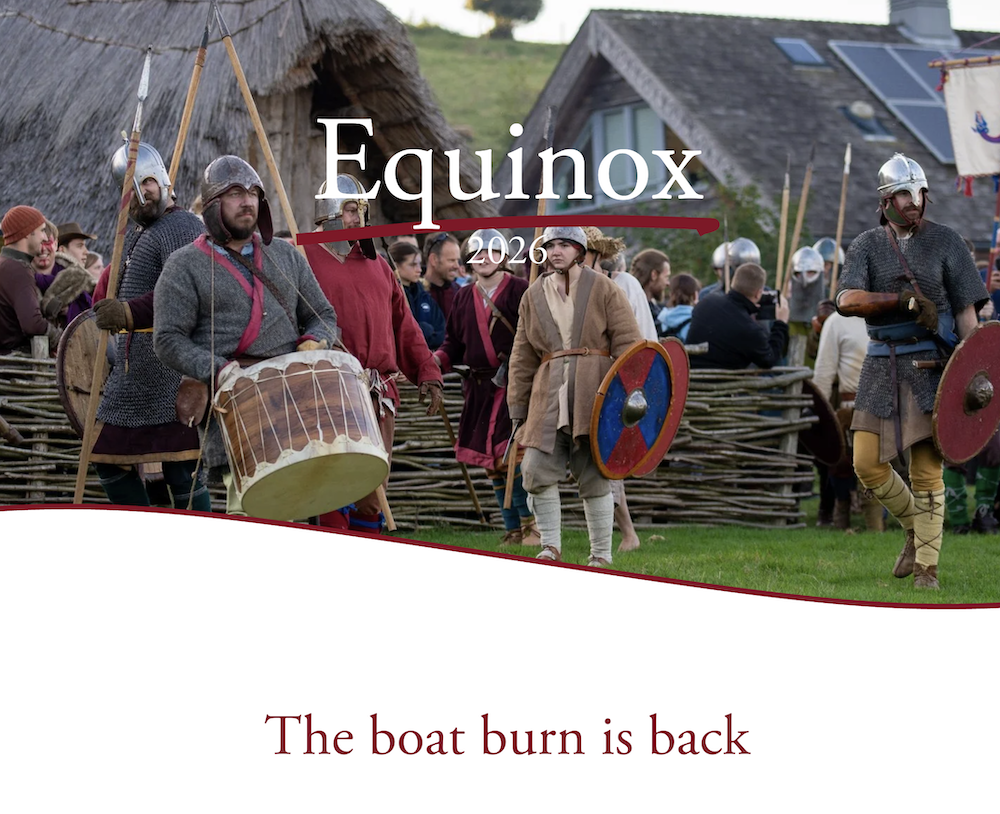 Equinox Viking longship burn